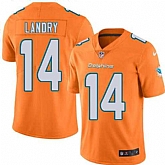 Nike Men & Women & Youth Dolphins 14 Jarvis Landry Orange Color Rush Limited Jersey,baseball caps,new era cap wholesale,wholesale hats